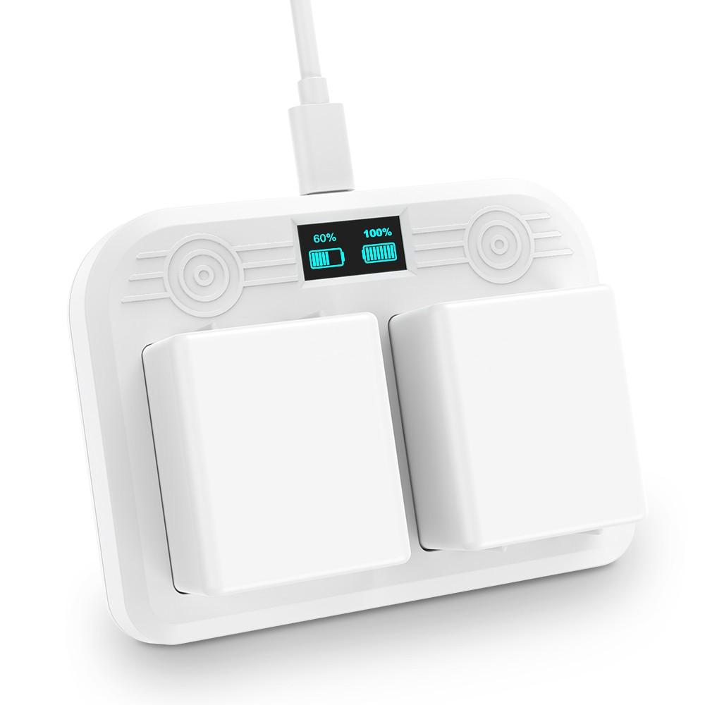 Battery Charger Station Compatible with Arlo Ultra 4k Arlo Pro 3 Camera Dual Charging Station LED Display  |  Surveillance Accessories Security Protection Surveillance Accessories