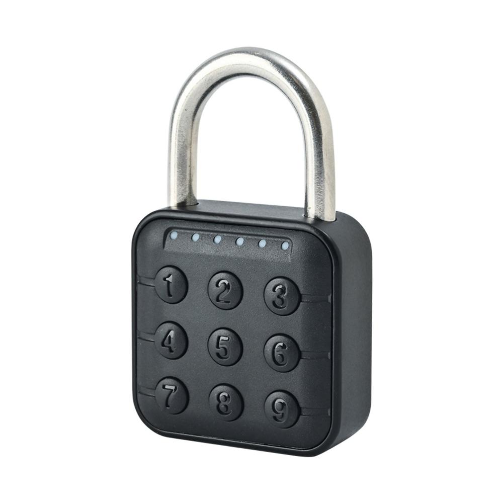 Combination Lock Multifunctional Smart Password Padlock Tuya APP Network IP65 Waterproof Rust-resistant Convenient and Fast Unlocking for Gym Sports Bike Luggage Warehouse Door  |  Smart Door Lock Smart Device Smart Door Lock