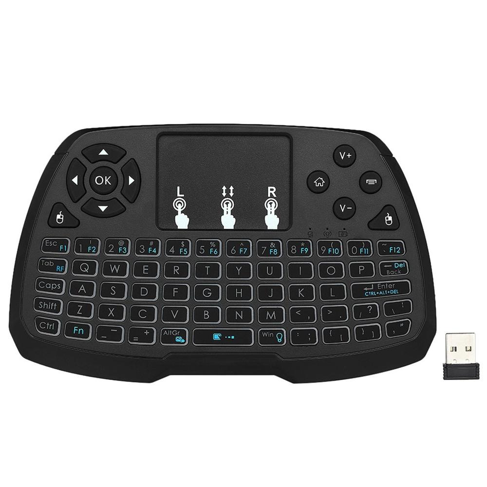 English Version 4 Colors Backlit 2.4GHz Wireless QWERT Keyboard  |  Android TV Dongle & Accessories Android TV Dongle & Accessories Android TV Dongle & Accessories