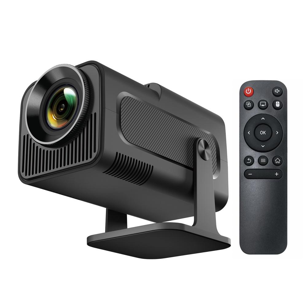 HD 1080P 300 Lumen Projector Business Office Dormitory Available Diffuse Imaging Projector  Hard 4K Support AV1 180-Degree Rotation Support Automatic Correction  |  LCD Projectors LCD Projectors Black