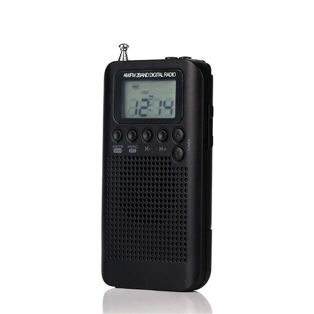 HRD-104 Portable AM / FM Stereo Pocket  Radio  |  Others Other Consumer Electronics Black/Gold/Grey