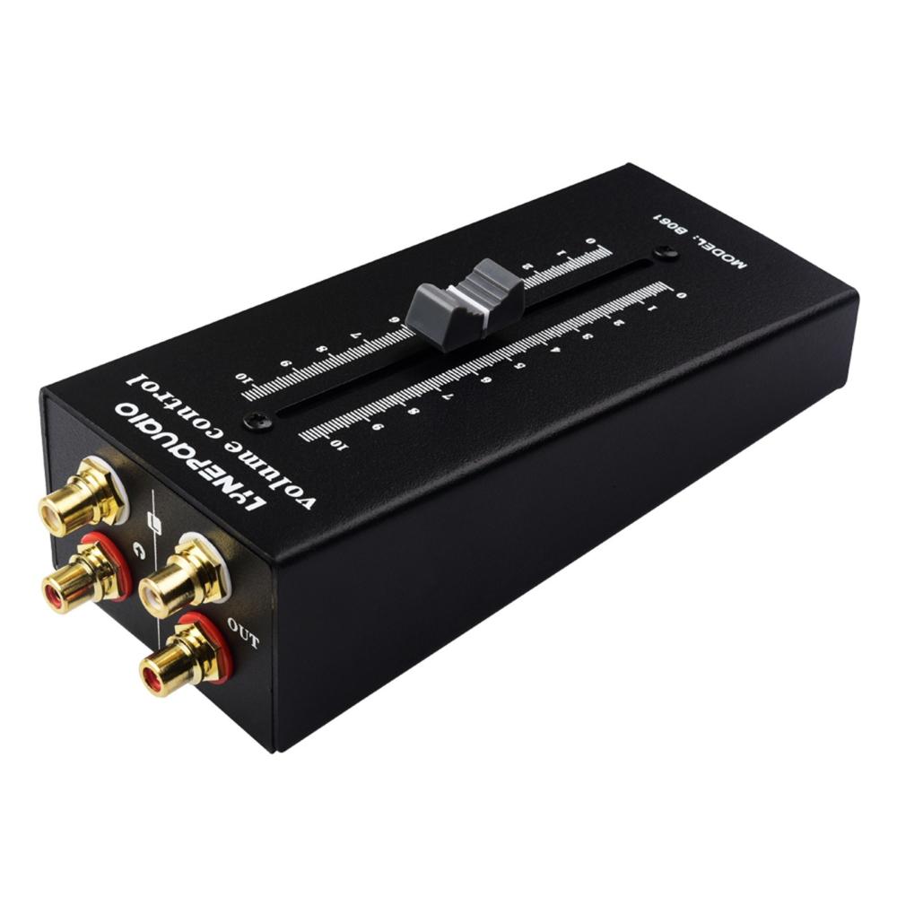 LYNEPAUAIO B061 Passive Preamp Active Speaker Volume Controller  |  Others Other Consumer Electronics Black