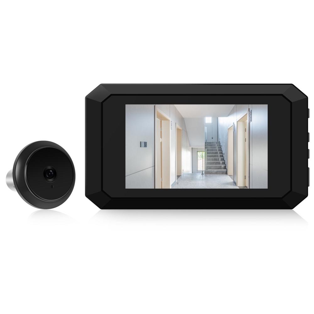 3.5-inch Peephole Camera for Apartment Door 2MP LCD Digital Peephole Viewer 1080P Door Monitor Built-in 1400mAh Battery Type-C Rechargeable  |  Access Control & Intercoms Access Control & Intercoms Access Control & Intercoms